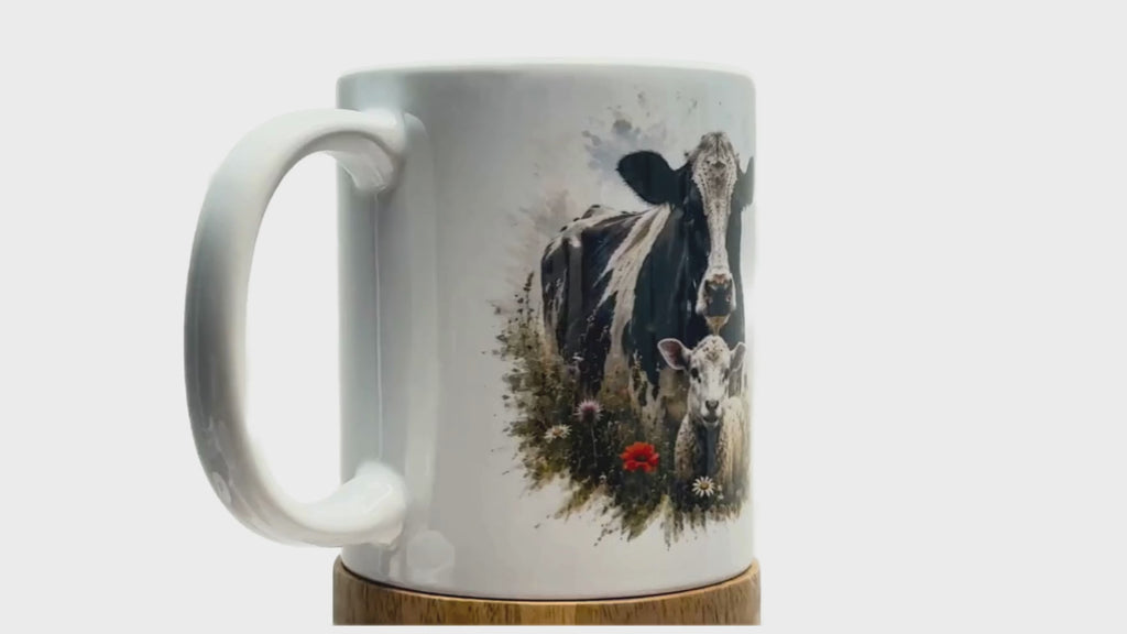 Support British Farming Mug | Our Farms Our Food Our Future Mug | British Farmer Gift | Tractor Coffee Cup (Copy)