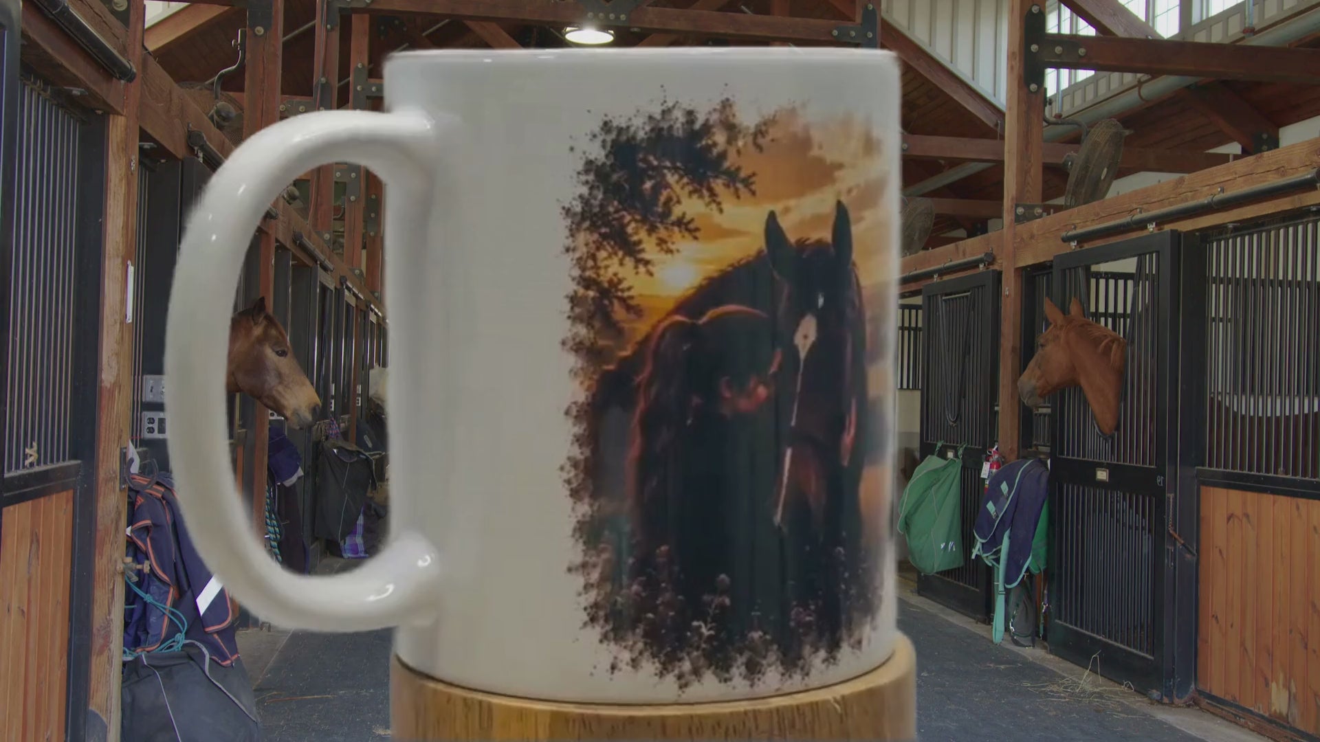 Just a Girl and Her Horse Mug | Horse Lover Gift | Equestrian Mug | Horse Rider Coffee Cup